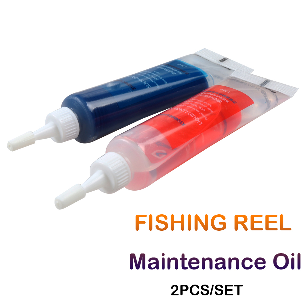Spinning Reel - 2Pcs Fishing Reel Maintenance Lubricating Oil