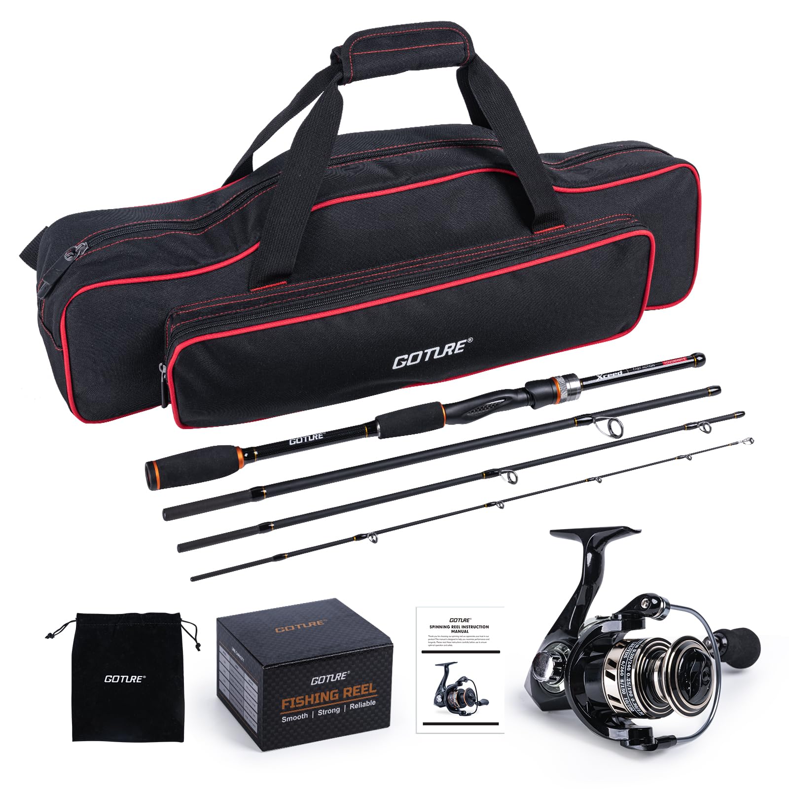 Goture Portable Spinning Fishi - огляд і ціна Reel Bag