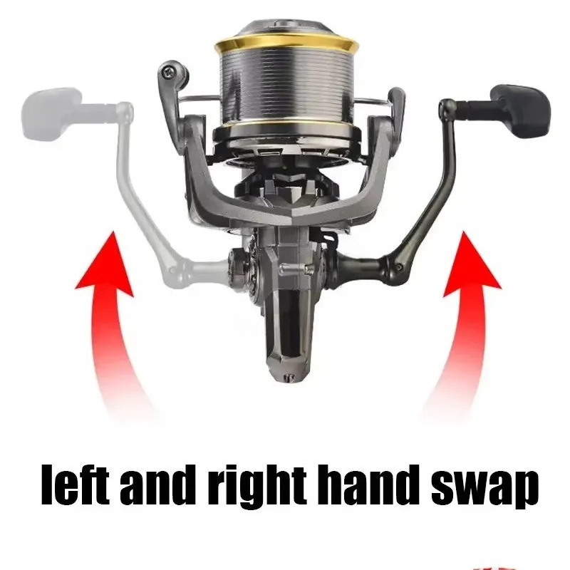Long Cast Spinning Fishing Ree - огляд і ціна Spinning Reel