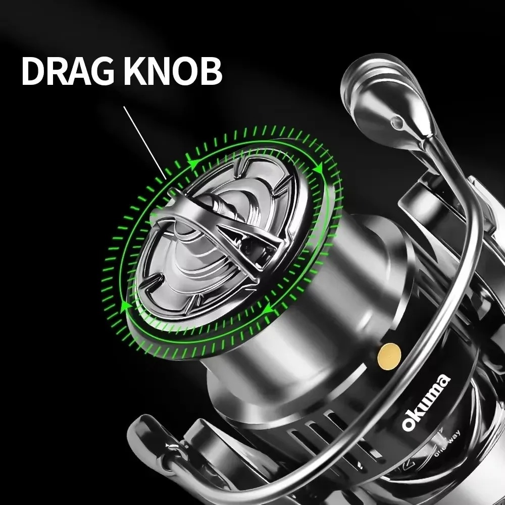 Okuma's New Spinning Wheel Fis - огляд і ціна Trolling Reel