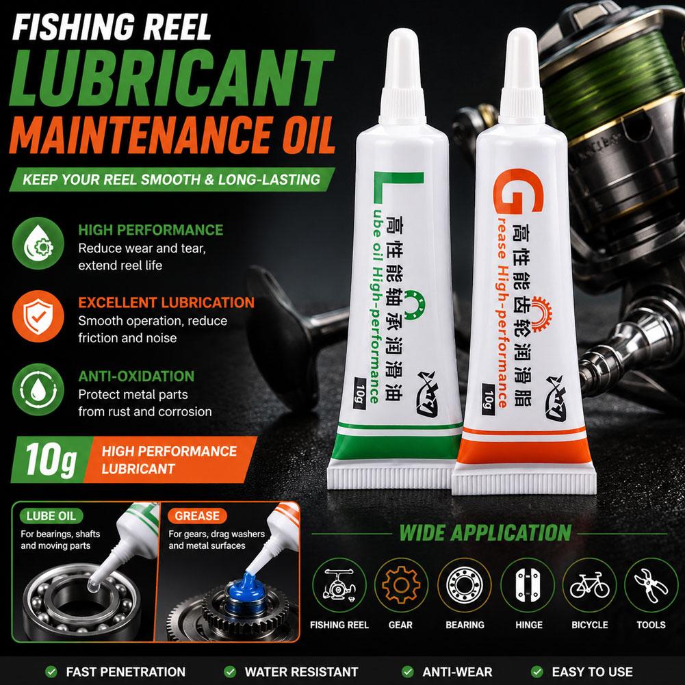 Fishing Reel Lubricant Oil Gre - огляд і ціна Reel Grease