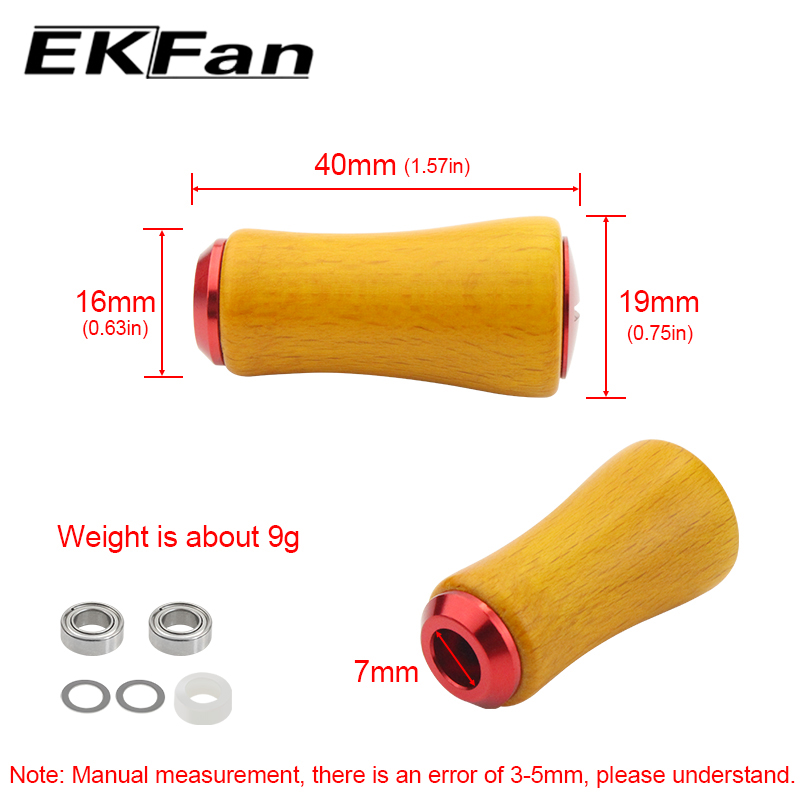 EKFan Birch wooden Spinning Ba - огляд і ціна Spinning Reel