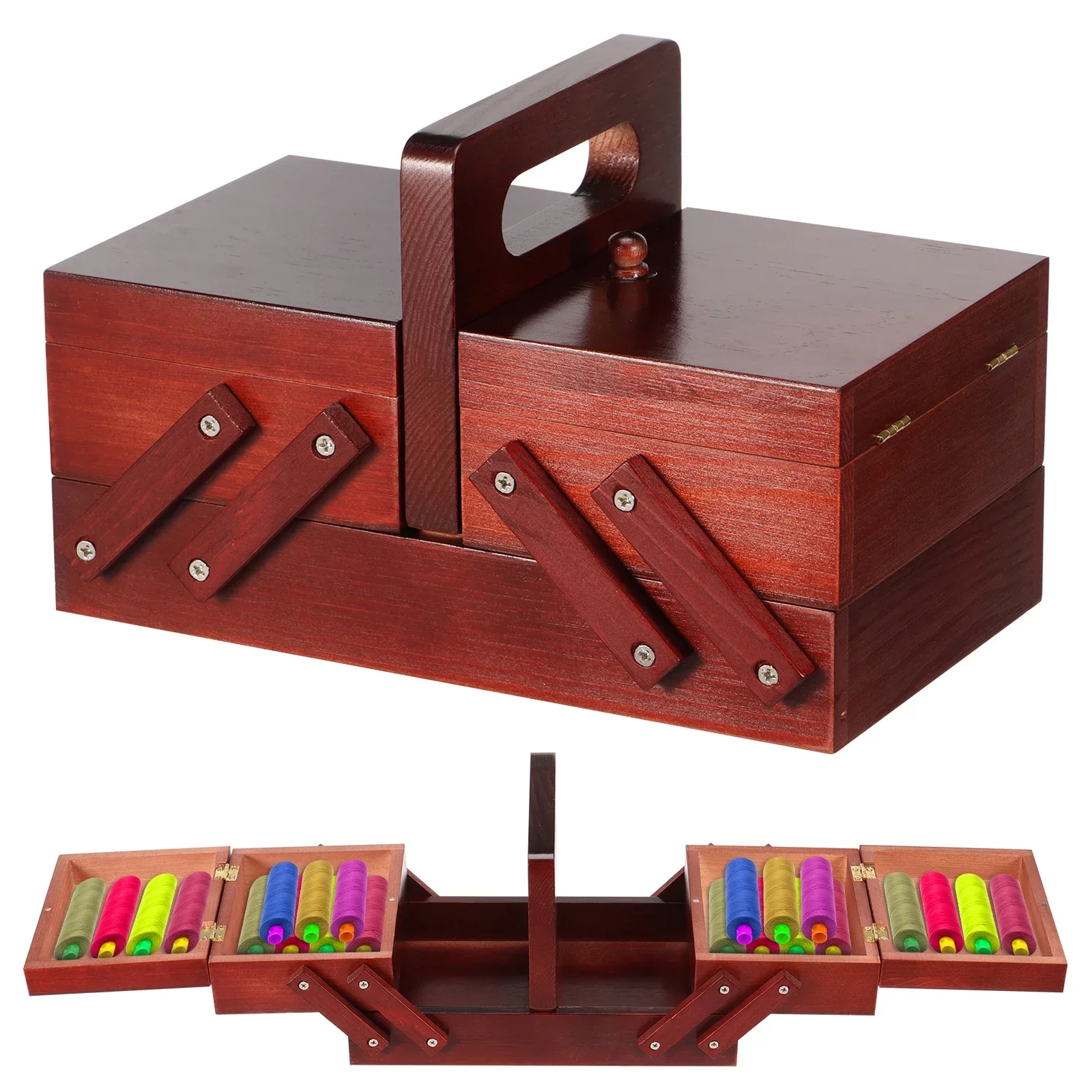Expandable Sewing Thread Box W - огляд і ціна Reel Handle