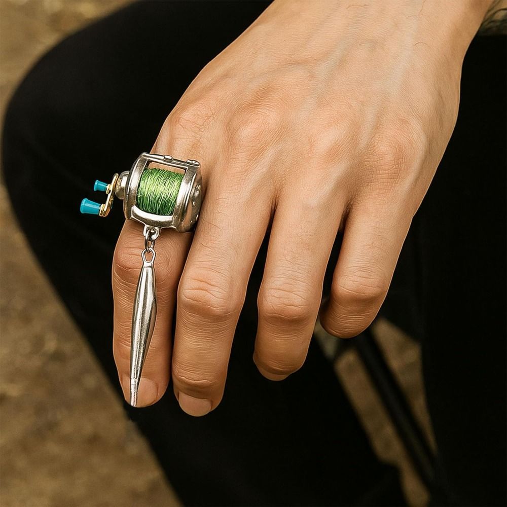 Mini Fishing Reel Necklace Fis - огляд і ціна Reel Bag
