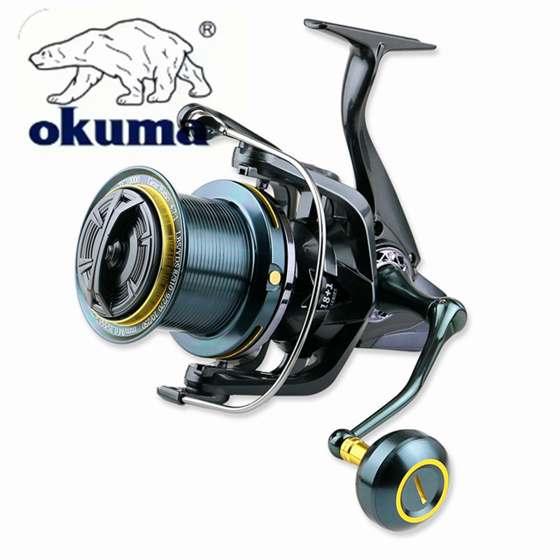 OKUMA Fishing Reel 9000-14000  - огляд і ціна Daiwa Reel Bg