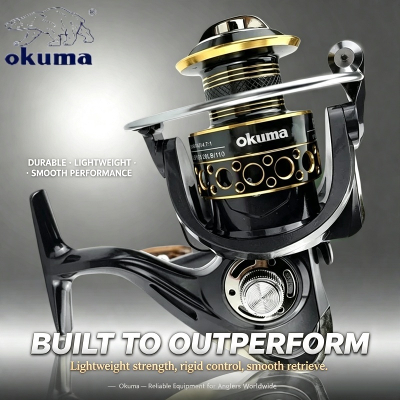OKUMA-Spinning Reel, MetalUltr - огляд і ціна Trolling Reel